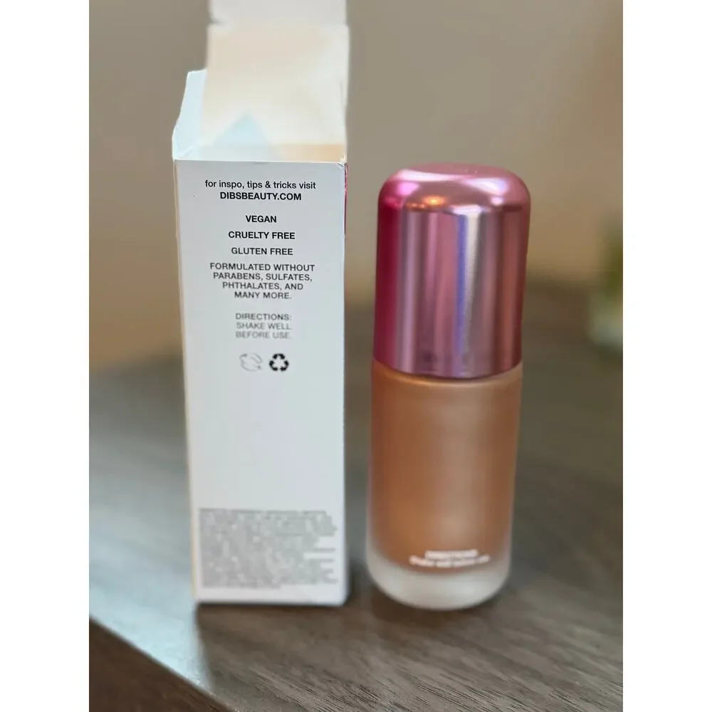 DIBS Beauty LoveBeam Perfection Liquid Highlighter in shade No. 3 Love Triangle